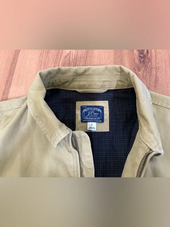 J. Crew Harrington Jacket in cotton twill - Picture 2 of 4
